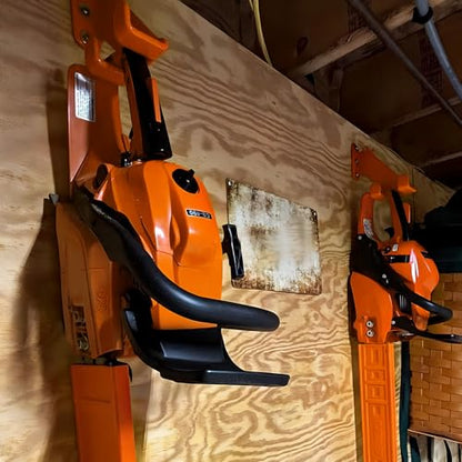Chainsaw Hanger (Orange)