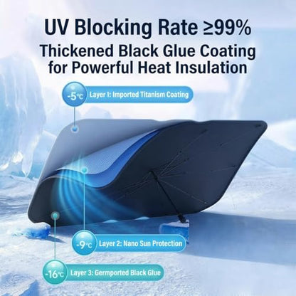 Car Sun Shade Umbrella