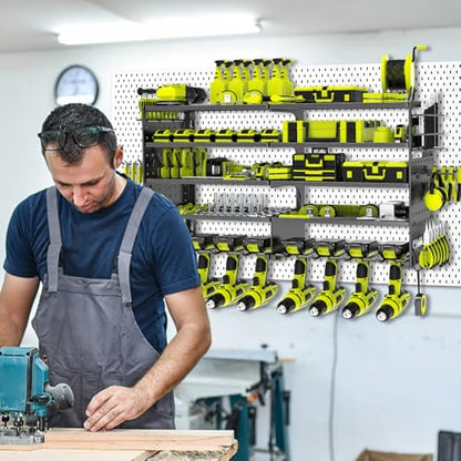 Power Tool Organizer Wall Mount (Black)