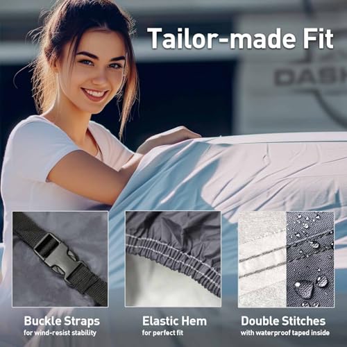 DaShield Ultimum Series Car Cover for Cadillac Seville 1976 (fits Cadillac Seville 1976-2004 Upgraded Material)