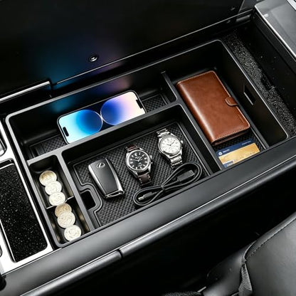 Center Console Organizer for 2022 2023 2024 2025 2026 Lexus NX NX 250 (2022-2026 Lexus NX 250/350/350h/450h+)