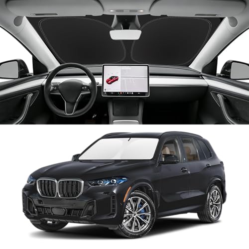 Custom Fit Windshield Sun Shade for BMW X5 2019 (for 2019-2026 BMW X5)