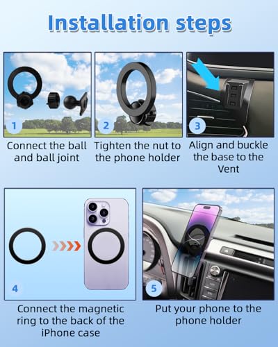 Car Phone Mount for Mazda CX (Mazda CX-30 2019-2025 (Vent) / Magsafe)