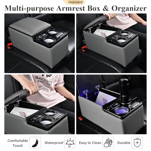 Car Center Console (Gray / Update)
