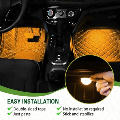 Car Interior LED Lights (Orange)