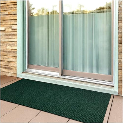 Heavy Duty Durable All Weather Indoor (5' x 11' (Rectangular) / Green)