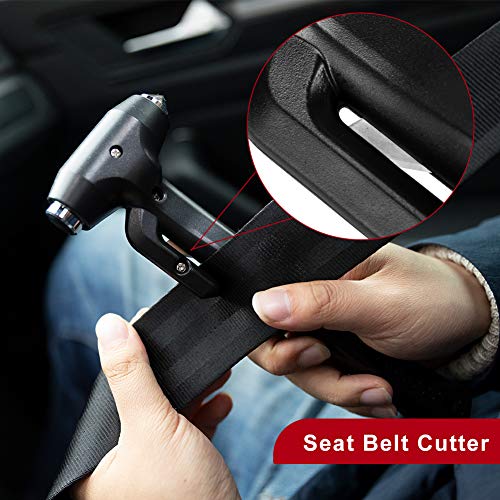 2 Pack Car Safety Hammer (Black)