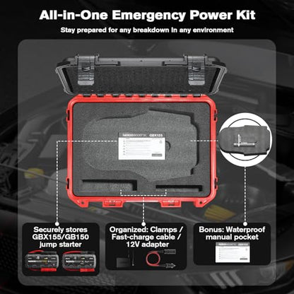 Case for NOCO Boost X GBX155 GB150 (red)