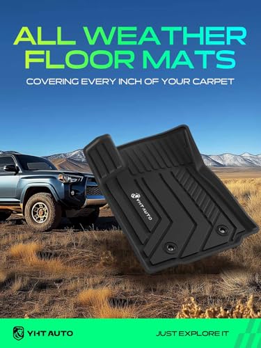 Automotive Floor Mats for Toyota Tacoma 2016 (2016-2023 2 Pcs)