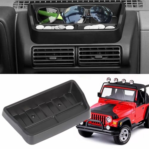 Center Console Organizer Dash Storage Tray for Jeep Wrangler TJ 1997