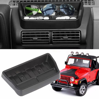 Center Console Organizer Dash Storage Tray for Jeep Wrangler TJ 1997
