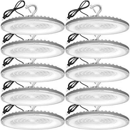 10 Pack 150W UFO Led High Bay Light 6000K Daylight (150W 10pack UFO high bay light)