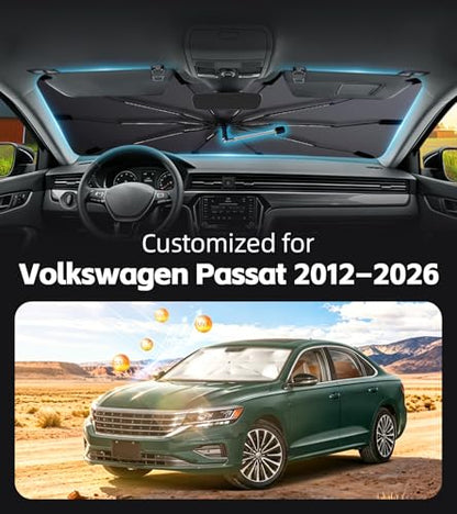 Windshield Sunshade for Volkswagen Passat 2012 (Fit for Volkswagen Passat 2012–2026)