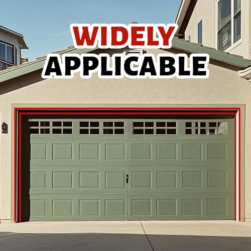 Garage Door Seal Top and Sides Seal Strip (White / 40FT)