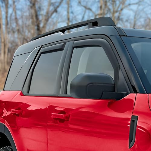 in Channel Rain Guards for Ford Bronco Sport 2021 (For Bronco Sport 21-26)