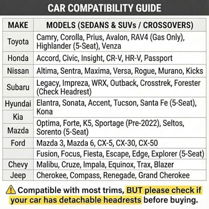 Front Car Seat Covers (Blue+Black / Front)