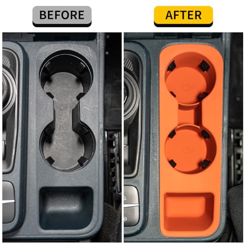 Cup Holder for 2022 (Compatible with 2022+ Ford Maverick Orange)