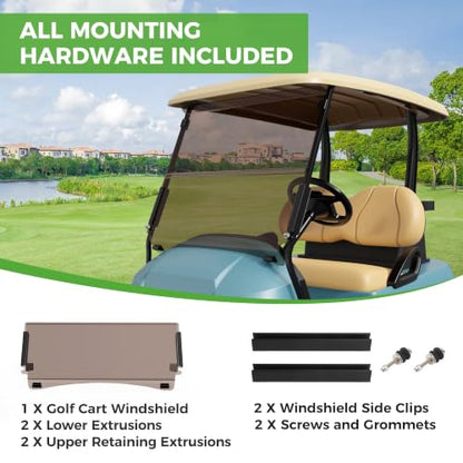 Golf Cart Windshield for Club Car Precedent (Tinted)