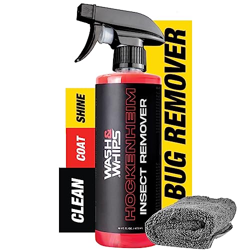 Hockenheim Bug & Insect Remover (16 Fl Oz (Pack of 1) / w/Microfiber Towel.)