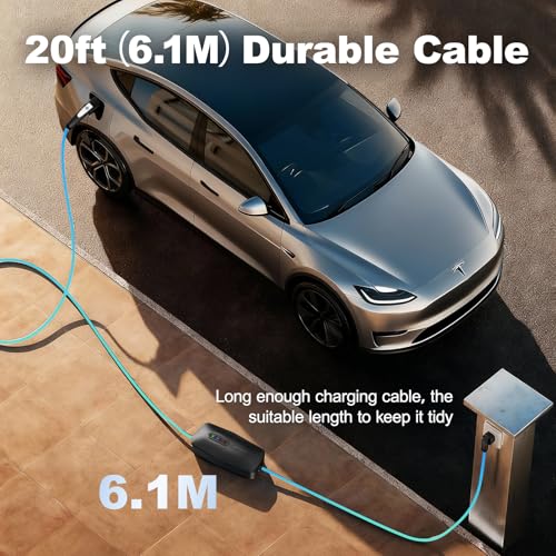 Level 1 2 Tesla Charger 16Amp (20FT / 16A-Tesla)