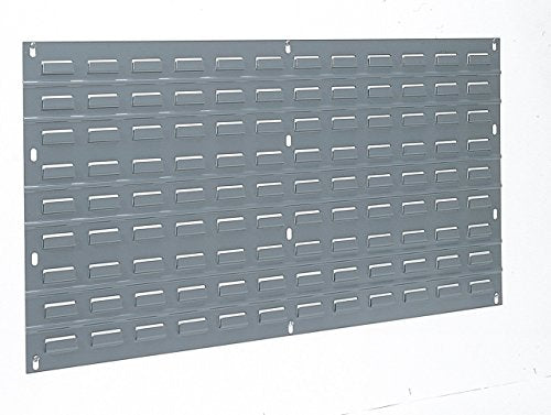 30136 Heavy Duty Wall Mount Garage Storage Steel Louvered Panel (Grey / 36-Inch W x 19-Inch H)
