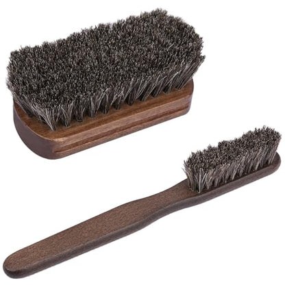 2 PCS Leather Brush Car Detailing (2 Pcs)
