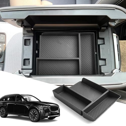 for 2024 2025 2026 Mazda CX90 CX70 Center Console Organizer