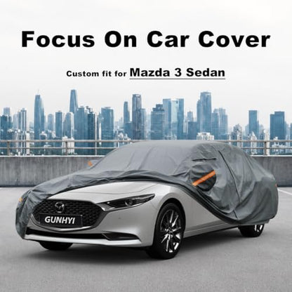 Premium Car Cover Custom Fit Mazda 3 Sedan (17 Mazda / 17.Mazda 3 Sedan)
