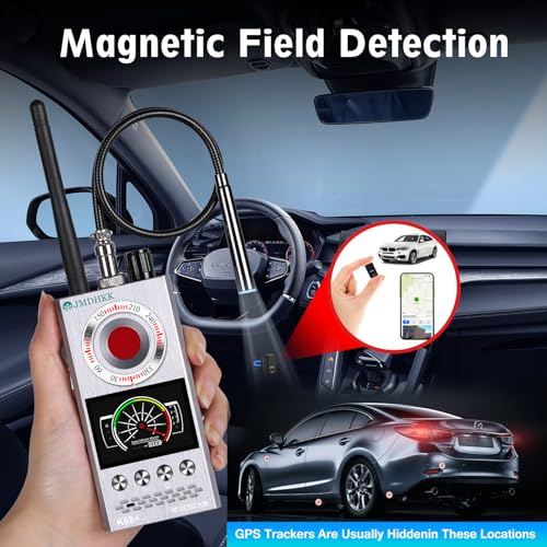 Hidden Camera Detector & Bug Detector (Silver)