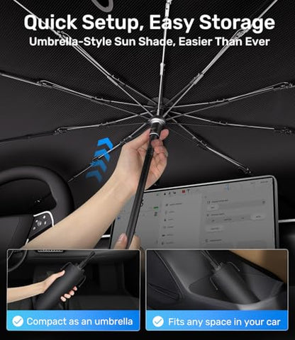 Upgrade Windshield Sun Shade (For Toyota RAV4 (2019-2025))
