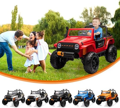 24V 2 Seater Ride On Car for Kids (Red)