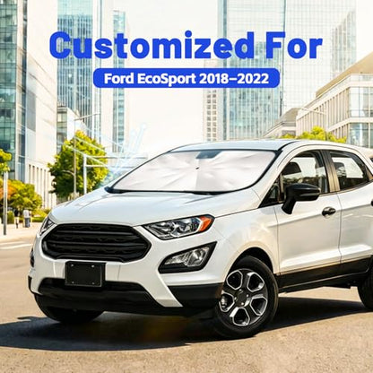 Car Windshield Sun Shade Umbrella for Ford EcoSport 2018 (For Ford EcoSport 2018-2022)
