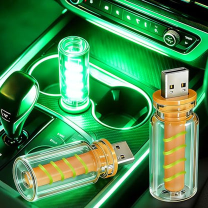 Green Touch Dimmable USB Night Light (Green)