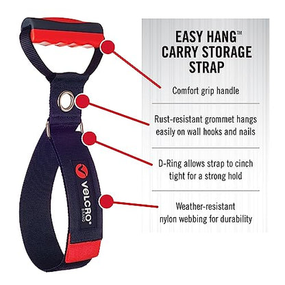 Carry Strap with Handle (Medium, Wraps 5.5 Inch Diameter)