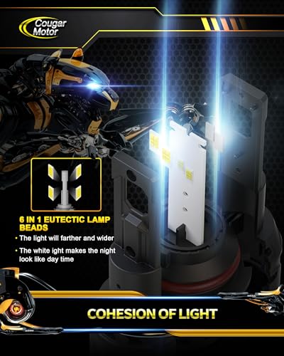 9007 Bulbs HB5 Fog 6500K White Non (9007)