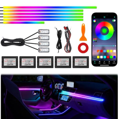 Acrylic Interior Car Ambient Lighting Kits