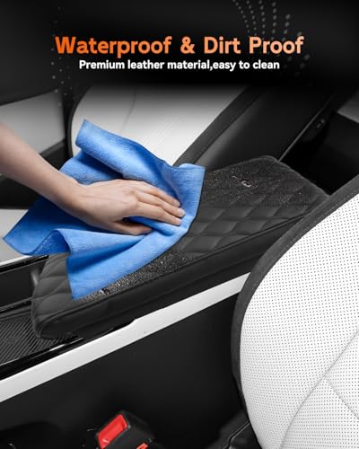 for Kia EV6 2022 (Kia EV6-Thickened Black Leather)