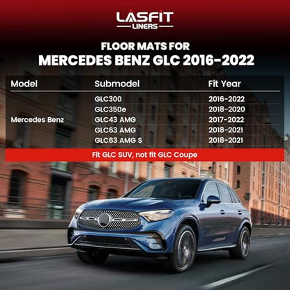 Floor Mats & Cargo Mat for Mercedes Benz GLC SUV 2016