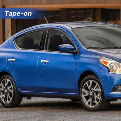 Window Visors Rain Guards for 2012 (2012-2019 Nissan Versa Sedan)