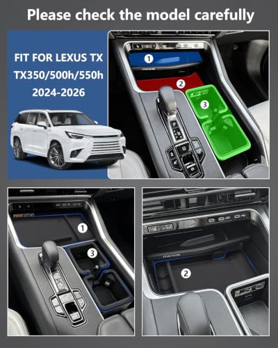 3 Piece Center Console Set for 2024 (3PC For TX 24-26)