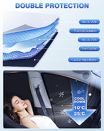 Windshield Sun Shade for 2020 (Toyota Highlander 2020-Present)