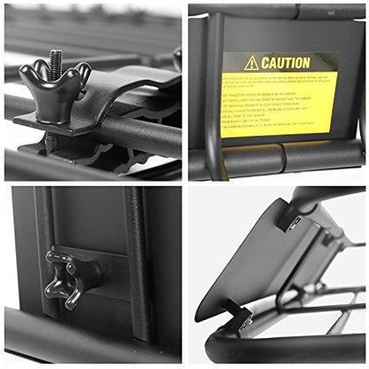 Roof Rack Cargo Basket 64"x39"x4" for SUV Truck Van Car (0-roof rack)