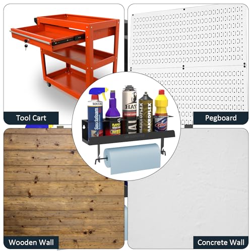 5 Aerosol Spray Can (Spray Can/Paper Towel Holder)