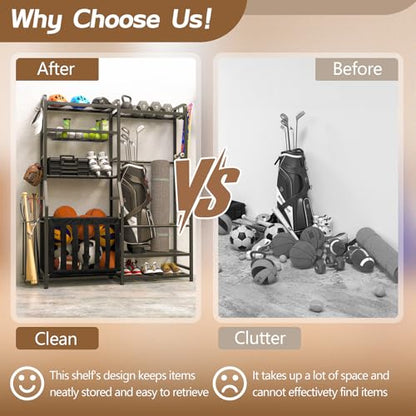 Sports Equipment Organizer (Pro(Large))