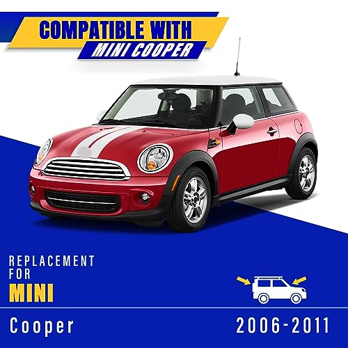 3 Wipers Fits Mini Cooper 2006 (19"/18"/10" (Set of 3))
