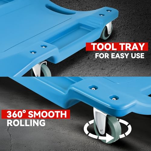 40 in Low Profile Under (Blue / 40" L)