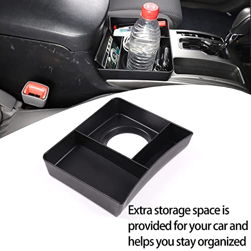 Car Central Control Tray Storage Box Organizer Compatible with Toyota Tacoma 2006 (Cup holder storage box)