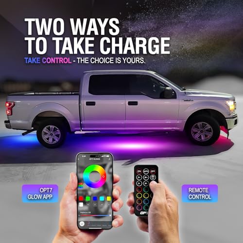Aura DreamColor Underglow Chasing Lights for Truck with APP & Remote (2. Truck)