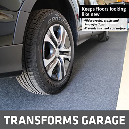 Garage Floor Mat 20' x 7'4" (7'4" x 20' (Rectangular) / Charcoal)