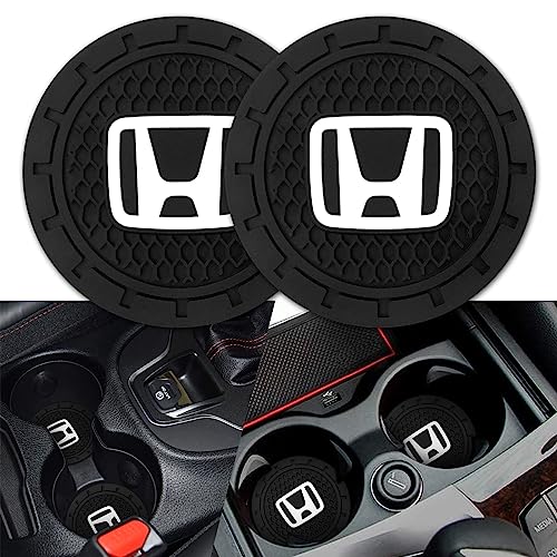 Car Cup Holder Coaster for Honda (Black-03)